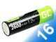 BATÉRIA AKU-AA-2600/GC*P16 1.2 V Ni-MH HR6, AA Green Cell
